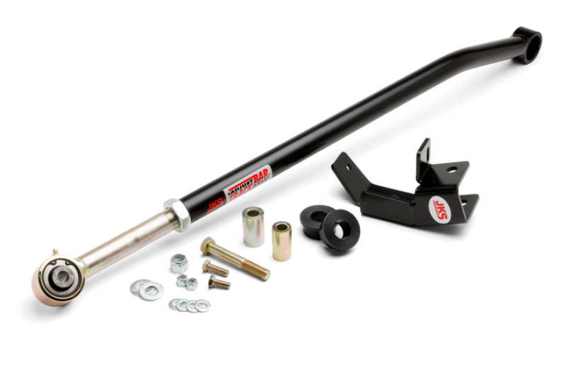 JKS Manufacturing Jeep Wrangler TJ Adjustable Track Bar w/ Relocation Bracket - Rear-Traction Bars-Grocery Getter Performance