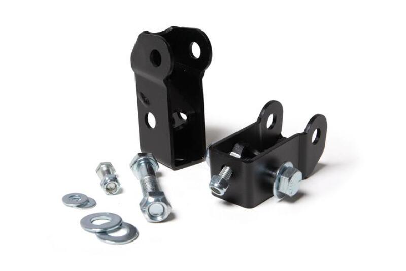 JKS Manufacturing Jeep Wrangler TJ/LJ Rear Lower Shock Relocation Brackets-Brackets-Grocery Getter Performance