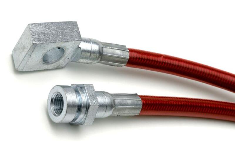 JKS Manufacturing Jeep Wrangler YJ HD Extended Brake Line - Front-Brake Line Kits-Grocery Getter Performance