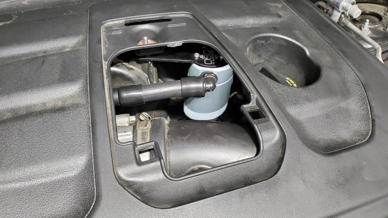 J&L 16-25 Dodge Durango / Jeep Grand Cherokee 3.6L Oil Separator 3.0 Passenger Side - Clear Anod-Oil Separators-Grocery Getter Performance
