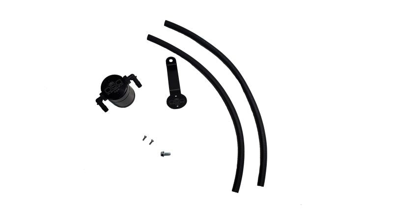 J&L 19-24 Ford/Lincoln SUV & Trucks w 2.0 EcoBoost Driver Side Oil Separator 3.0 - Black Ano-Oil Separators-Grocery Getter Performance