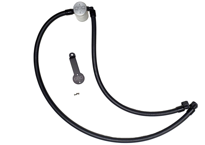 J&L 20-25 Jeep Wrangler 2.0L Driver Side Oil Separator 3.0 - Clear Anodized-Oil Separators-Grocery Getter Performance