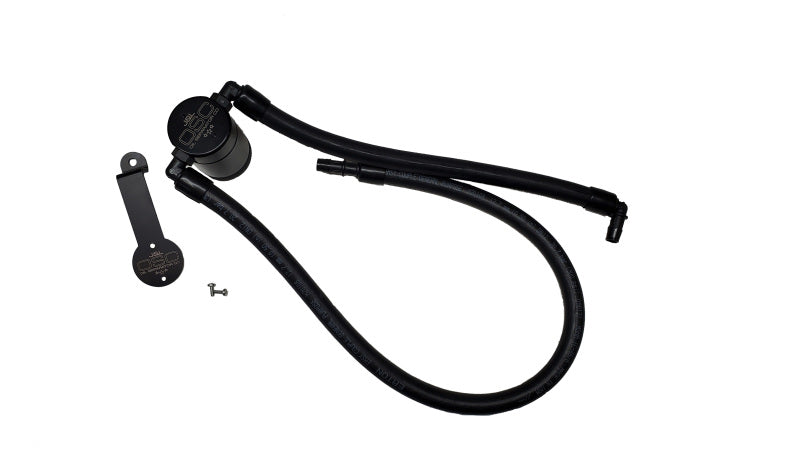 J&L 2021-2025 Jeep Wrangler 392 Oil Separator 3.0 Passenger Side - Black Anodized-Oil Separators-Grocery Getter Performance