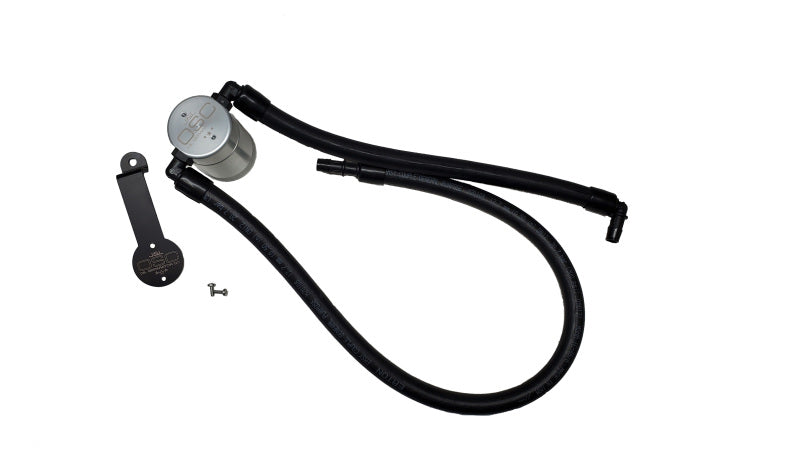 J&L 2021-2025 Jeep Wrangler 392 Oil Separator 3.0 Passenger Side - Clear Anodized-Oil Separators-Grocery Getter Performance