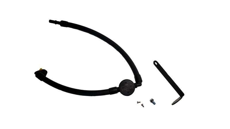 J&L 2021.5-2024 Ford Bronco 2.3L EcoBoost Oil Separator 3.0 Passenger Side - Black Anodized-Oil Separators-Grocery Getter Performance
