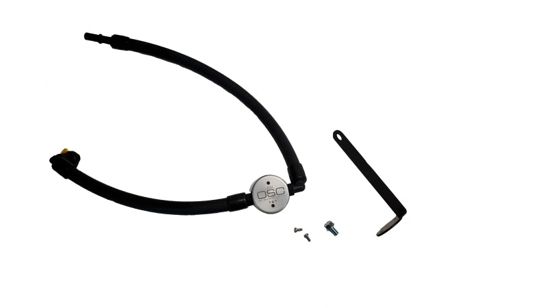 J&L 2021.5-2024 Ford Bronco 2.3L EcoBoost Oil Separator 3.0 Passenger Side - Clear Anodized-Oil Separators-Grocery Getter Performance
