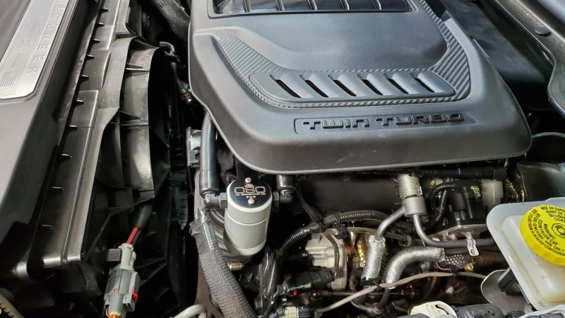J&L 2025-2026 Ram 1500 3.0; 22-25 Jeep Wagoneer 3.0 Separator-Silver-Oil Separators-Grocery Getter Performance