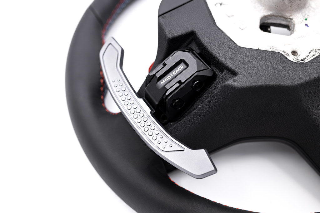 JQ Werks / MadTrace BMW G-Chassis Clubsport Magnetic Shift Paddle Set - Carbon V3-Interior-Grocery Getter Performance