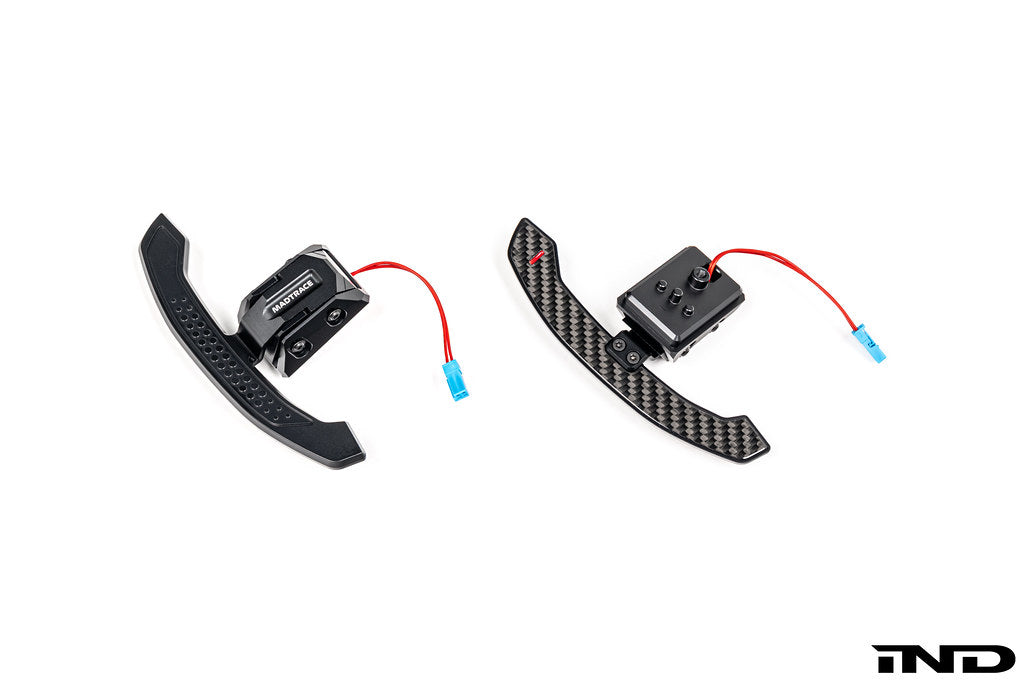 JQ Werks / MadTrace BMW G-Chassis Clubsport Magnetic Shift Paddle Set - Carbon V3-Interior-Grocery Getter Performance