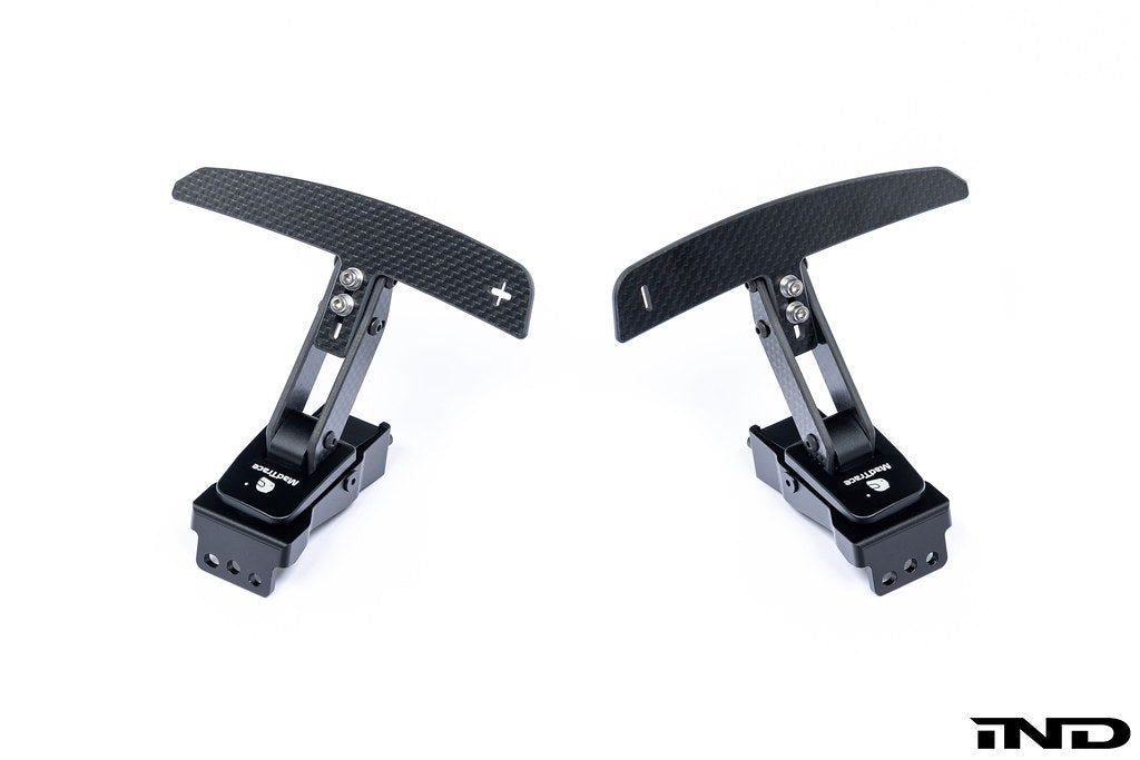 JQ Werks / MadTrace Porsche Clubsport Magnetic Shift Paddle Set - Carbon