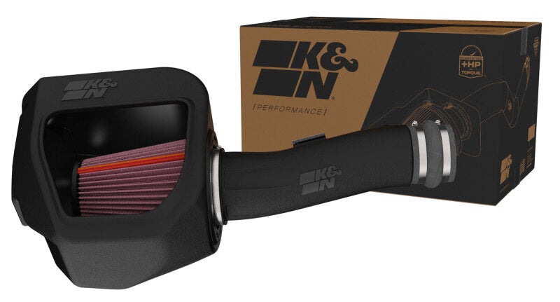 K&amp;N 2025 RAM 1500 TT F/L L6-3.0L GEN 3 Except RHO Performance Intake System-Cold Air Intakes-Grocery Getter Performance