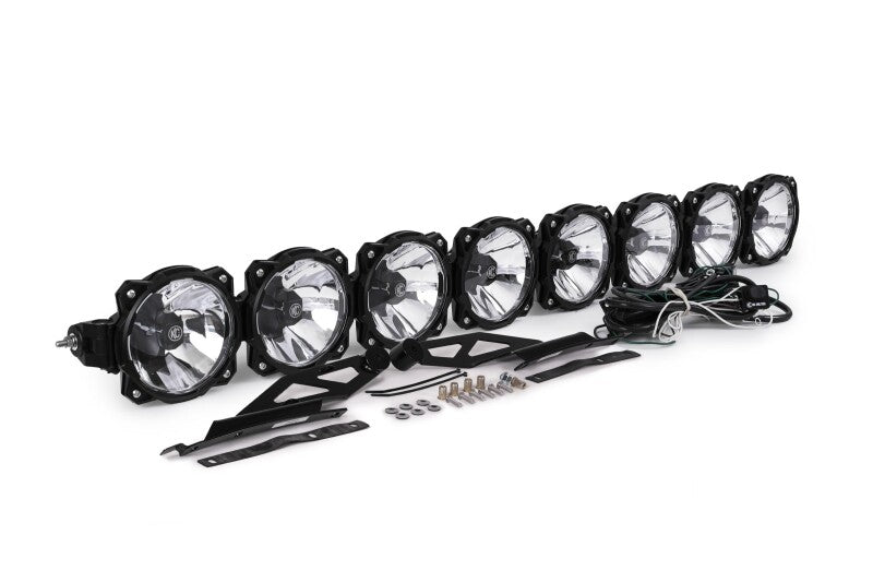 KC HiLiTES 05-19 Toyota Tacoma Overhead Mount Bracket Set (For C50 LED)-Light Mounts-Grocery Getter Performance