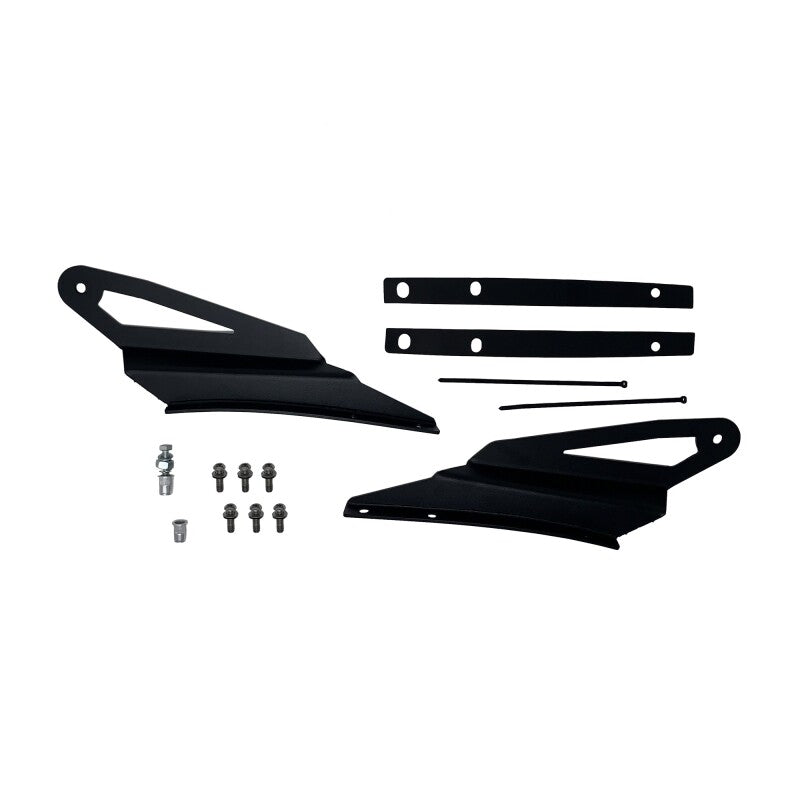 KC HiLiTES 05-19 Toyota Tacoma Overhead Mount Bracket Set (For C50 LED)-Light Mounts-Grocery Getter Performance