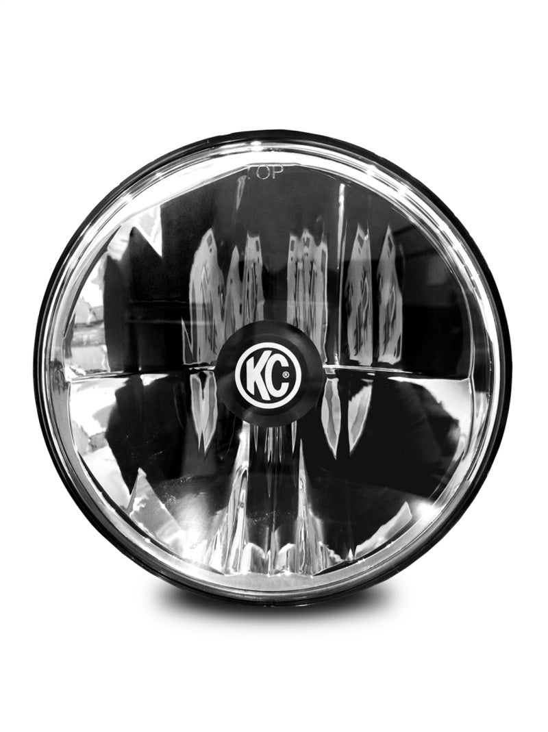 KC HiLiTES 07-18 Jeep JK 7in. Gravity LED DOT Approved Replacement Headlight (Single)-Headlights-Grocery Getter Performance