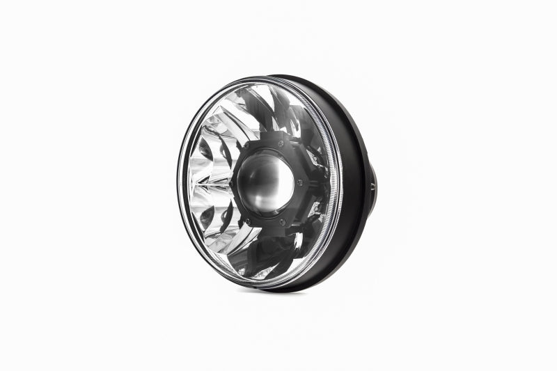 KC HiLiTES 07-18 Jeep JK 7in. Gravity LED Pro DOT Approved Replacement Headlight (Single)-Headlights-Grocery Getter Performance