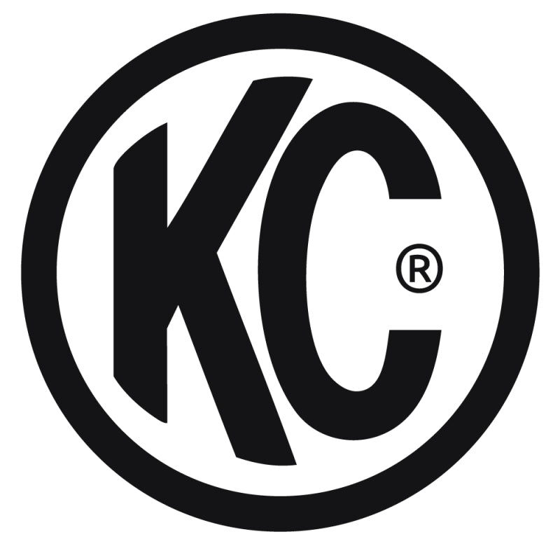 KC HiLiTES 07-18 Jeep JK A-Pillar Windshield Light Mount Bracket Set (Pair) - Black-Light Mounts-Grocery Getter Performance