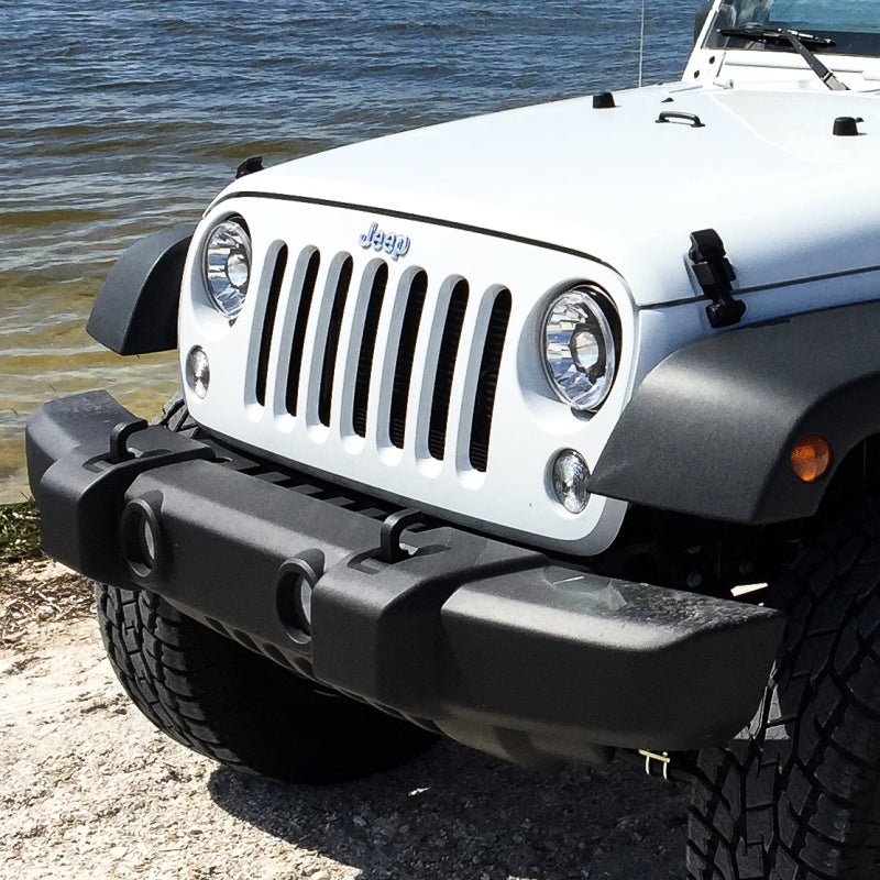 KC HiLiTES 07-18 Jeep JK (Not for Rubicon/Sahara) 7in. Gravity LED Pro DOT Headlight (Pair Pack Sys)-Headlights-Grocery Getter Performance