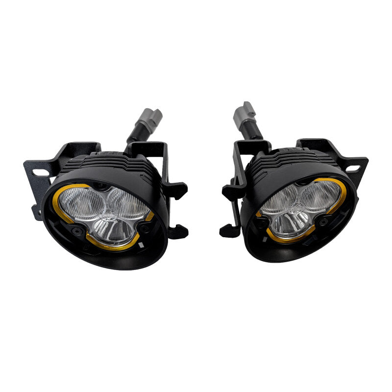 KC HiLiTES 12-22 Toyota Tacoma/Tundra/4Runner Fog Pocket Kit-Light Mounts-Grocery Getter Performance