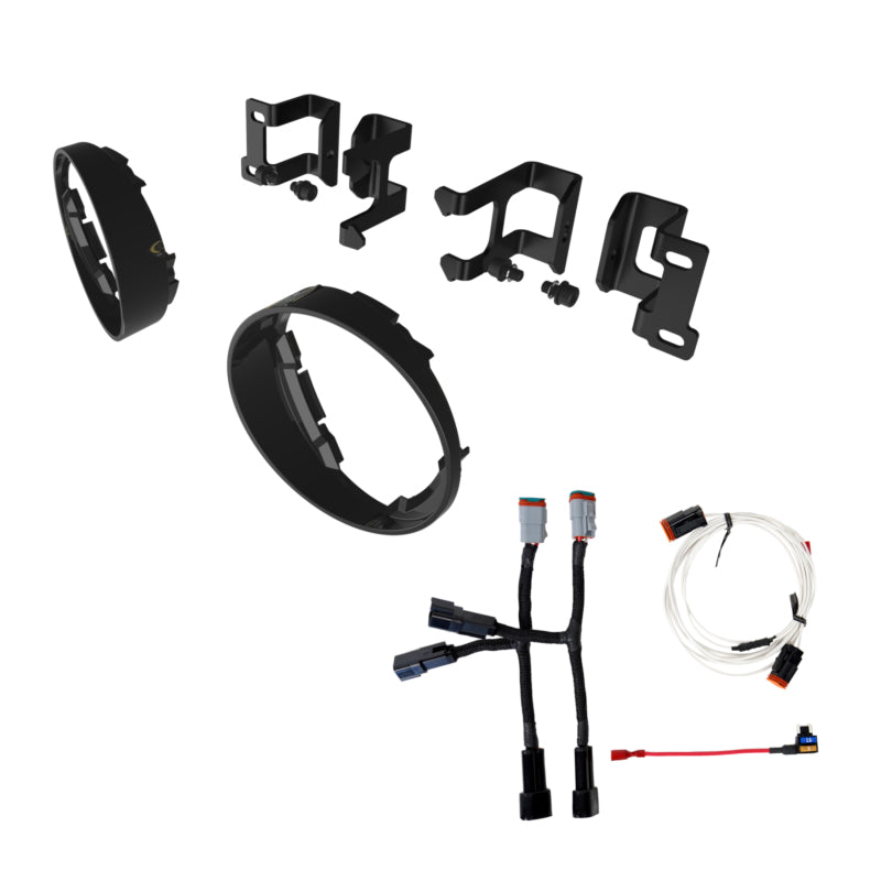 KC HiLiTES 12-22 Toyota Tacoma/Tundra/4Runner Fog Pocket Kit-Light Mounts-Grocery Getter Performance