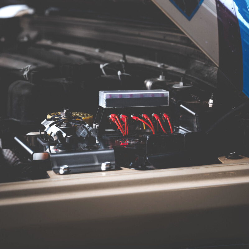 KC HiLiTES 2018+ Jeep Wrangler JL 3.6L / 2020+ Jeep Gladiator JT 3.6L Cyclone LED Engine Tray Kit-Light Bars & Cubes-Grocery Getter Performance