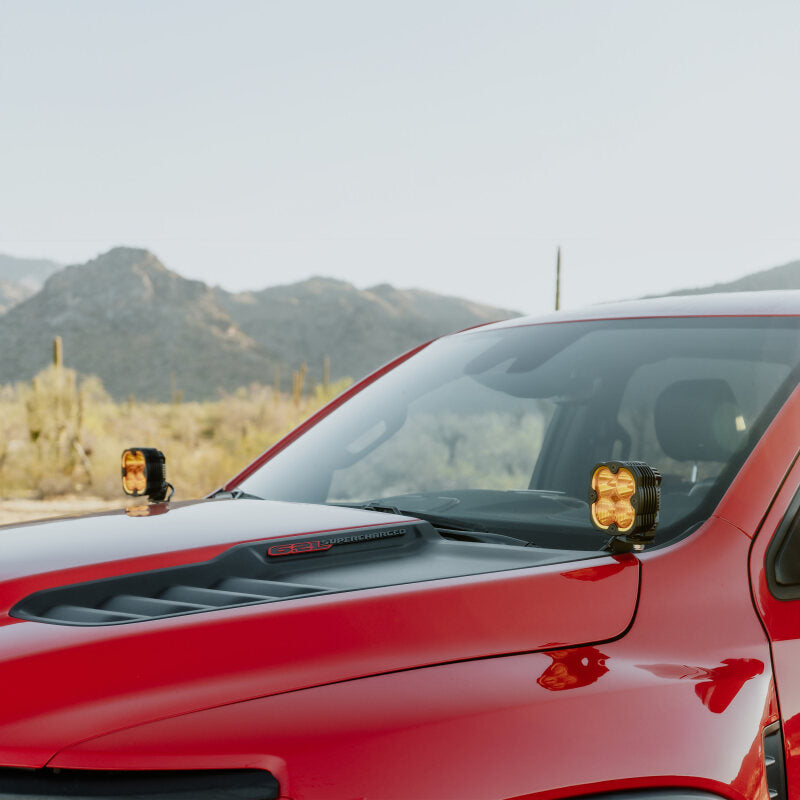 KC HiLiTES 2019+ RAM 1500 Rebel/TRX A-Pillar/Ditch Light Mount-Light Mounts-Grocery Getter Performance