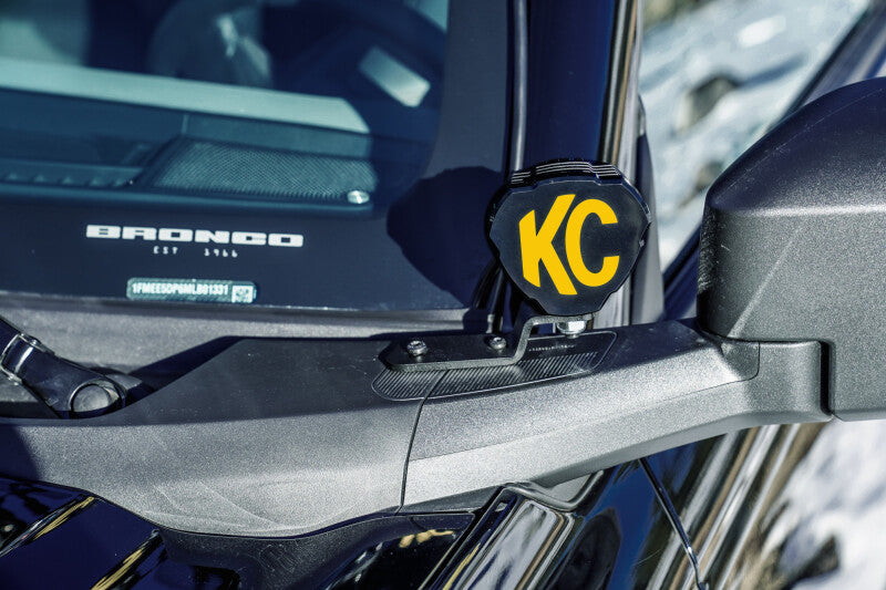 KC HiLiTES 2021+ Ford Bronco Ditch Light Mounting Bracket Set-Light Mounts-Grocery Getter Performance