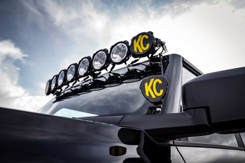 KC HiLiTES 2021+ Ford Bronco Ditch Light Mounting Bracket Set-Light Mounts-Grocery Getter Performance