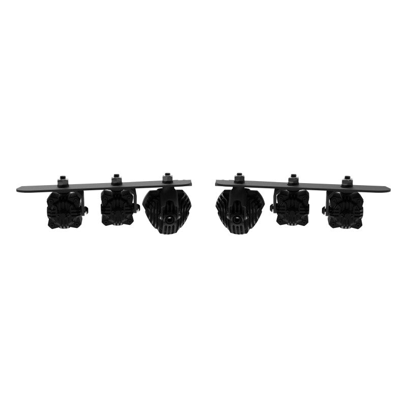 KC HiLiTES 2021+ Ford Bronco FLEX ERA 3 Dual Mode SAE Fog Light Pocket Kit-Light Bars & Cubes-Grocery Getter Performance