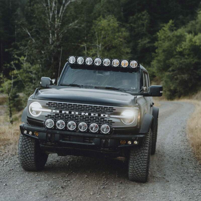 KC HiLiTES 2021+ Ford Bronco FLEX ERA 3 Dual Mode SAE Fog Light Pocket Kit-Light Bars & Cubes-Grocery Getter Performance