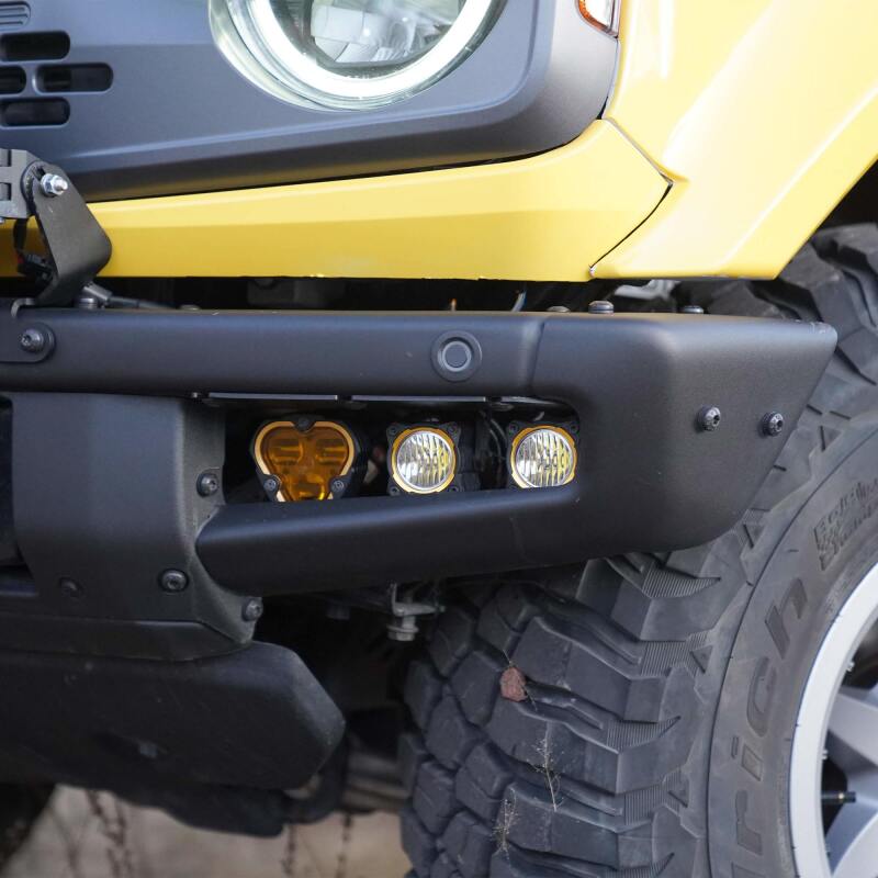 KC HiLiTES 2021+ Ford Bronco FLEX ERA 3 Dual Mode SAE Fog Light Pocket Kit-Light Bars & Cubes-Grocery Getter Performance