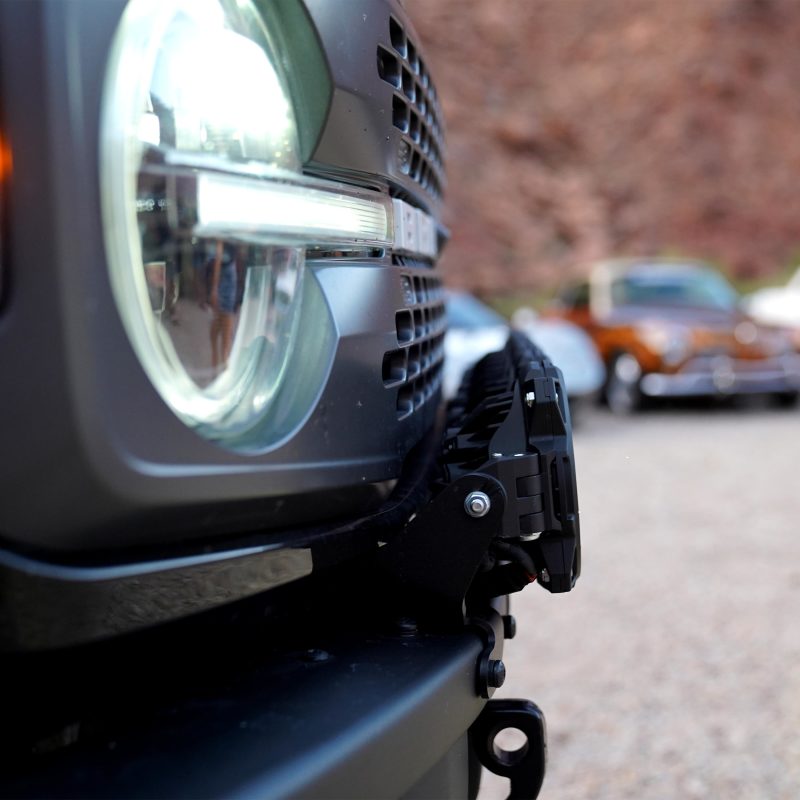 KC HiLiTES 21+ Ford Bronco 39in. Gravity LED Pro6 Light Bar Kit Front Bumper-Light Bars & Cubes-Grocery Getter Performance