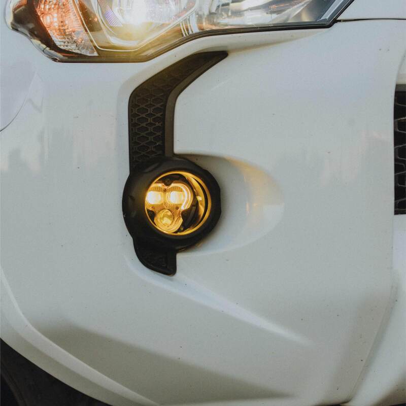 KC HiLiTES FLEX ERA 3 Dual Mode SAE Fog Lights - 2-Light Master Kit for Toyota Tacoma/4Runner/Tundra-Light Bars & Cubes-Grocery Getter Performance