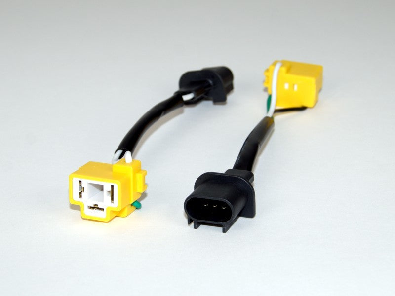 KC HiLiTES Headlight Jumper Conversion Cable for H13 to H4 Halogen (Pair)-Light Accessories and Wiring-Grocery Getter Performance