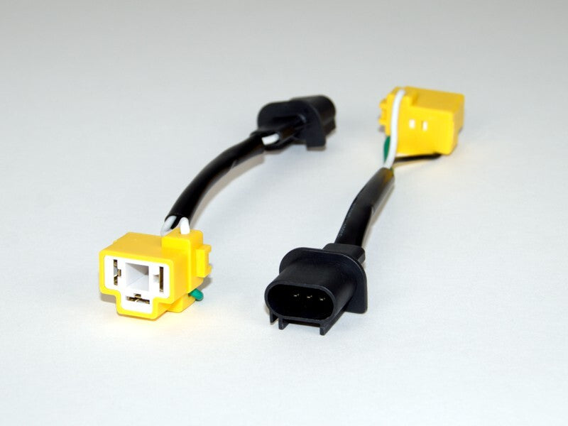 KC HiLiTES Headlight Jumper Conversion Cable for H13 to H4 Halogen (Pair)-Light Accessories and Wiring-Grocery Getter Performance