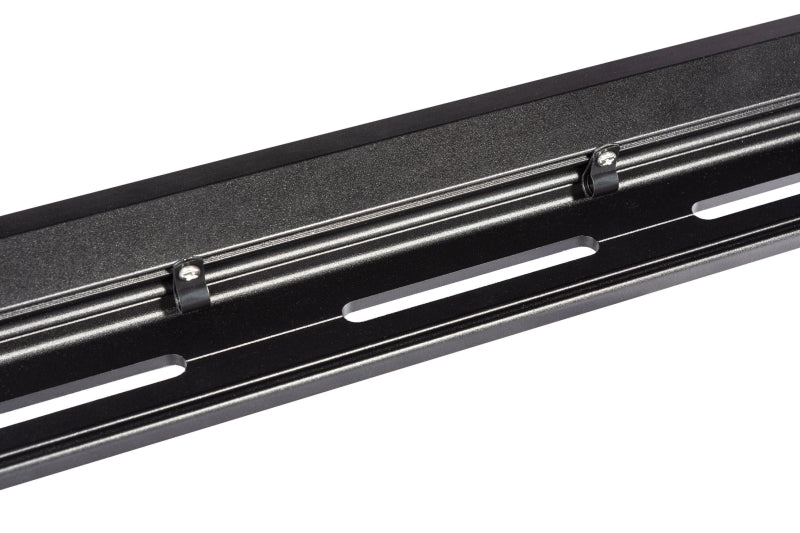 KC HiLiTES Jeep JK 50in. Overhead Xross Bar Light Mount (Bar Only/Req. Mount Brackets) - Black-Light Mounts-Grocery Getter Performance