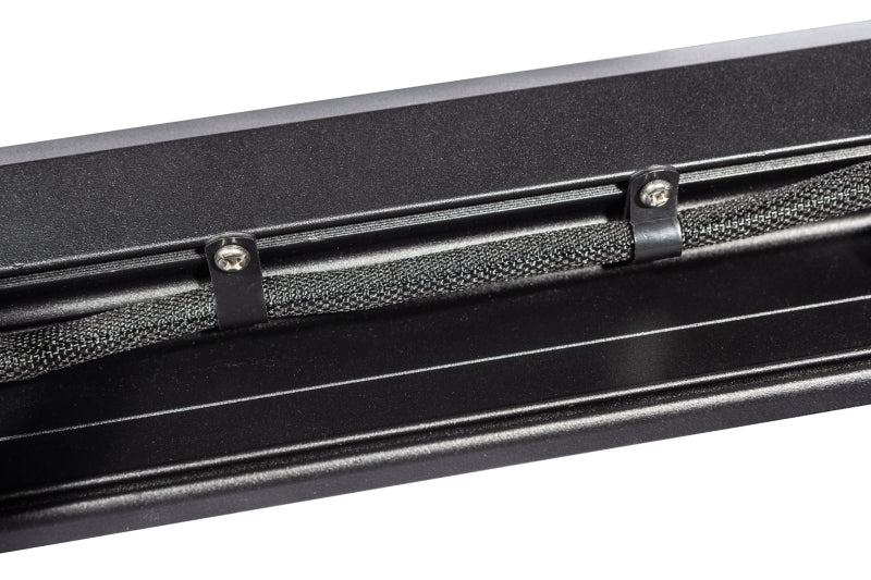 KC HiLiTES Jeep JK 50in. Overhead Xross Bar Light Mount (Bar Only/Req. Mount Brackets) - Black-Light Mounts-Grocery Getter Performance