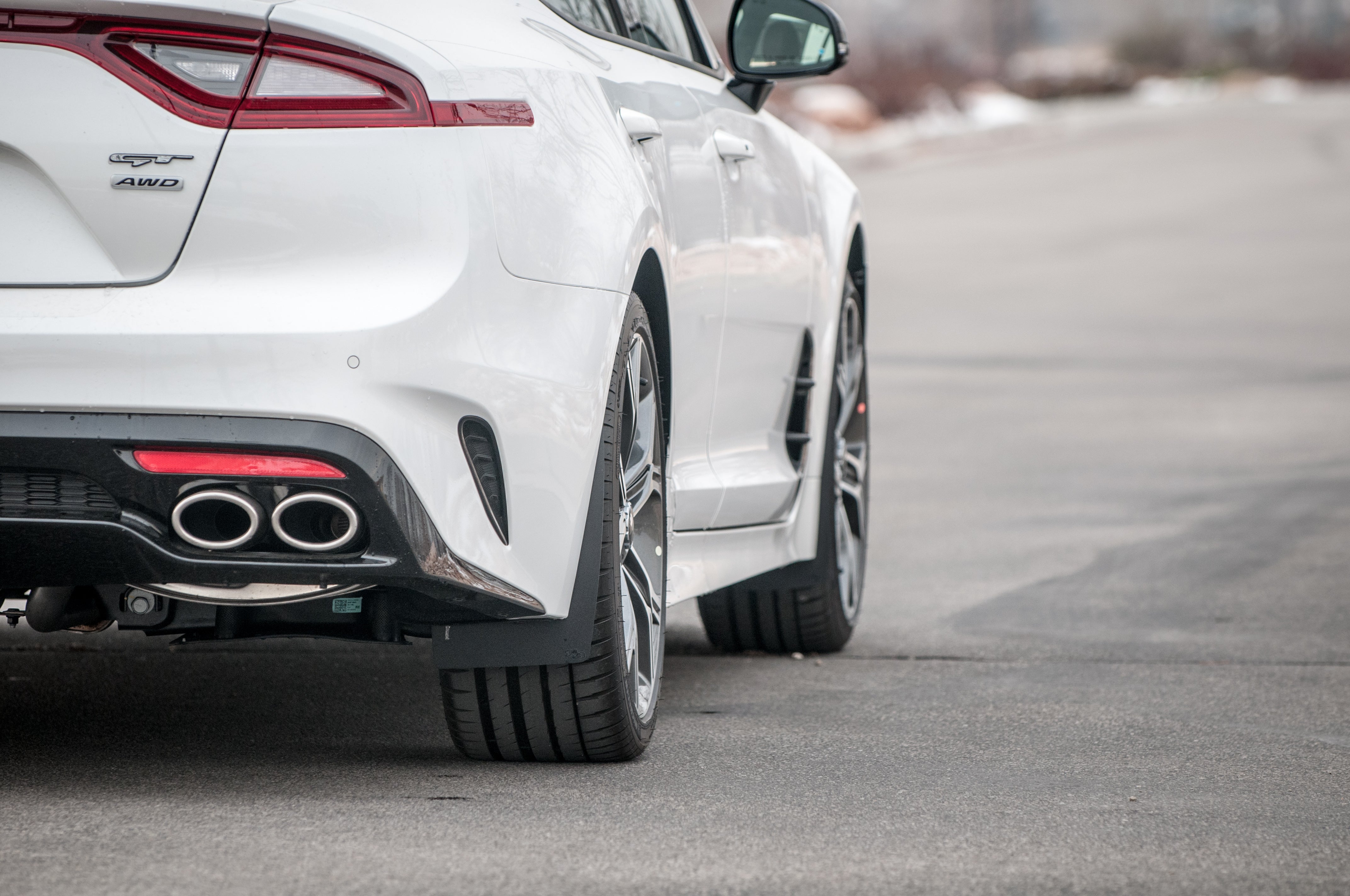 Kia Stinger 2018-2023 Splash Guards & Rally Style Mud Flaps