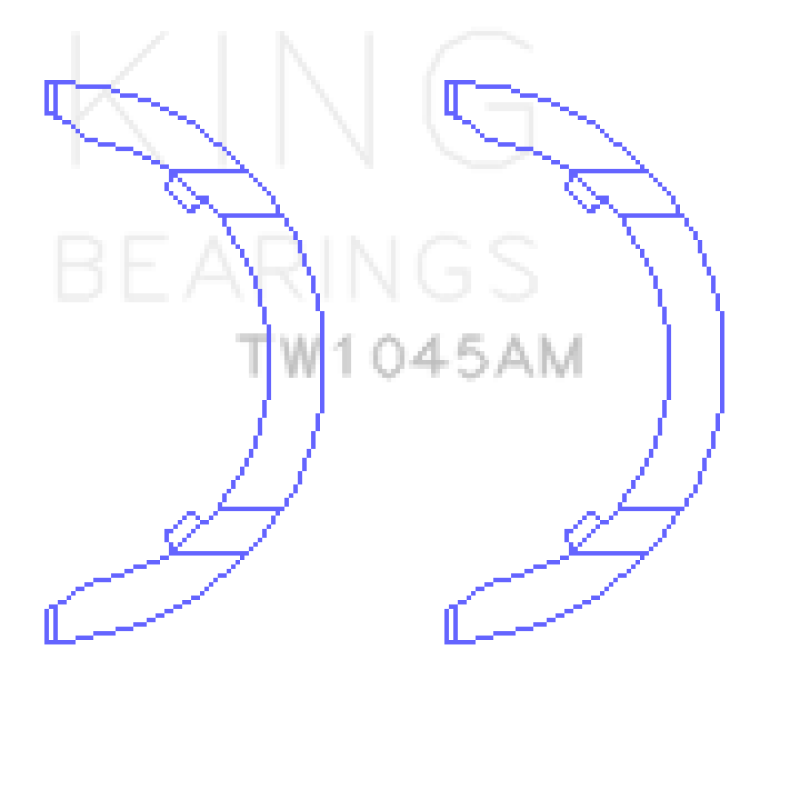 King Engine Bearings 1798 Audi CDAA/CDHA/CDHB/CDAB Thrust Washer Set-Bearings-Grocery Getter Performance
