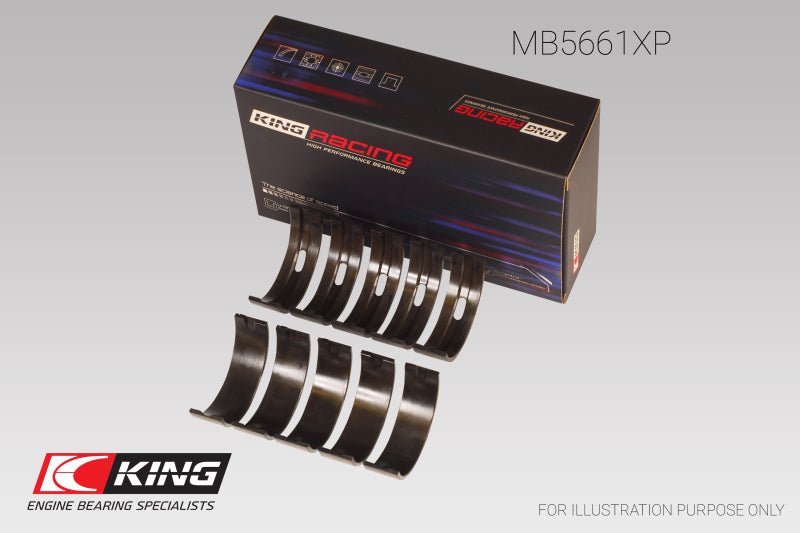 King Engine Bearings Audi/VW ADZ/ AWT/ APK/ BHP/ BPY/ AKS (Size STDX) Main Bearing Set-Bearings-Grocery Getter Performance
