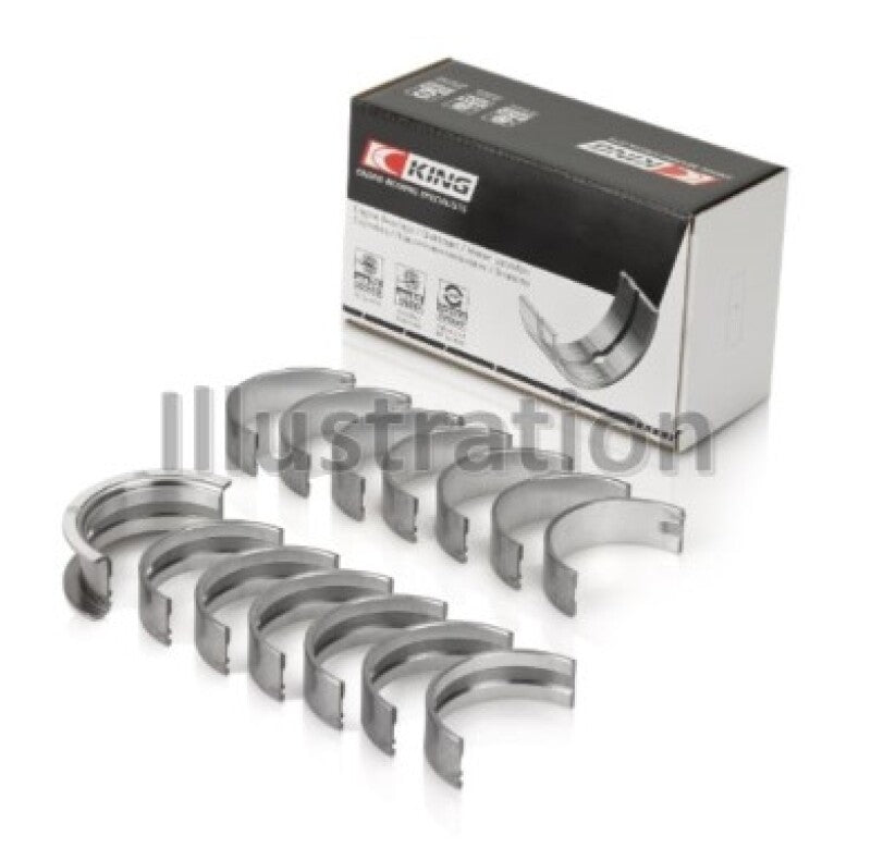 King Engine Bearings BMW B58B30A (Size 0.25 Oversized) Main Bearing Set-Bearings-Grocery Getter Performance
