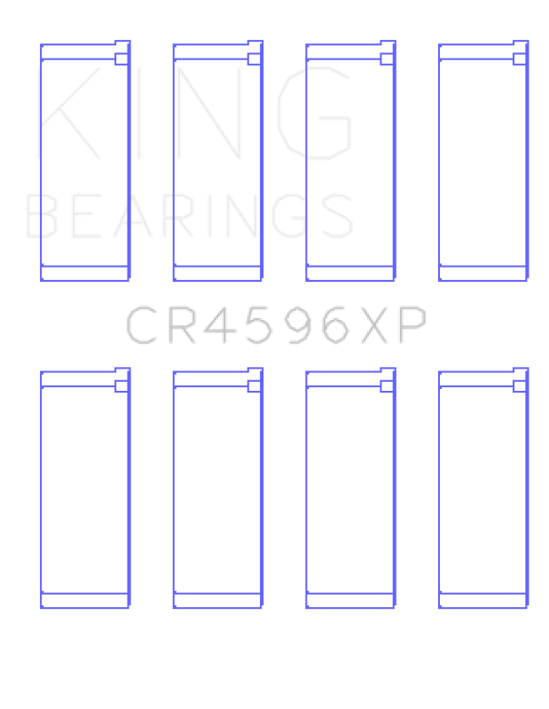 King Engine Bearings BMW S14B20/S14B23/S14B25 (Size STDX) Connecting Rod Bearing Set-Bearings-Grocery Getter Performance