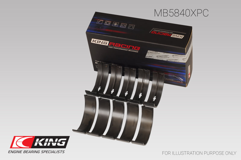 King Engine Bearings Chrysler 300 Srt8 (Size 0.25) Main Bearing Set-Bearings-Grocery Getter Performance