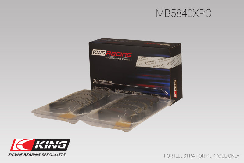 King Engine Bearings Chrysler 300 Srt8 (Size 0.26) Main Bearing Set-Bearings-Grocery Getter Performance