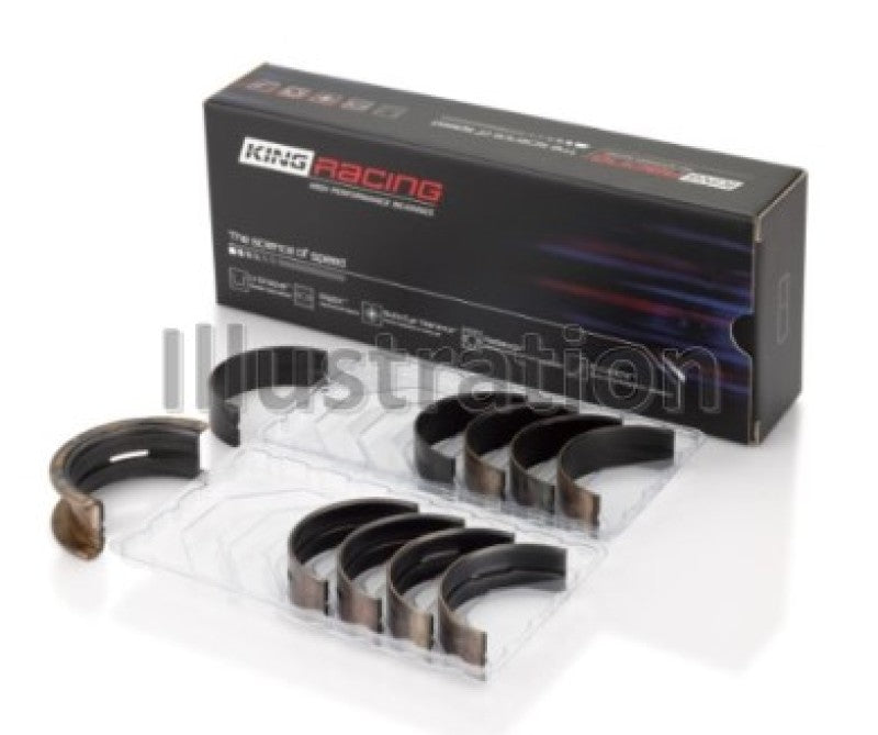 King Engine Bearings Chrysler 426CI / 440CI V8 OHV pMaxBlack Performance Rod Bearing Set-Bearings-Grocery Getter Performance