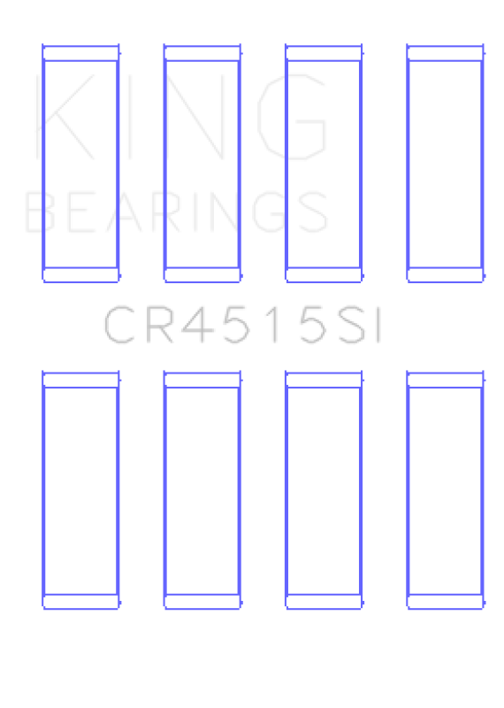 King Engine Bearings Ford/Mazda 2.0L Duratec (Size STD) Silicon Bi-Metal Aluminum Rod Bearing Set-Bearings-Grocery Getter Performance