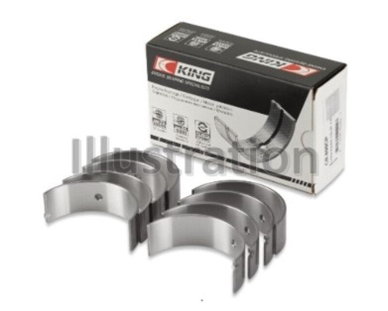 King Engine Bearings Ford/Mazda 2.0L Duratec (Size STD) Silicon Bi-Metal Aluminum Rod Bearing Set-Bearings-Grocery Getter Performance