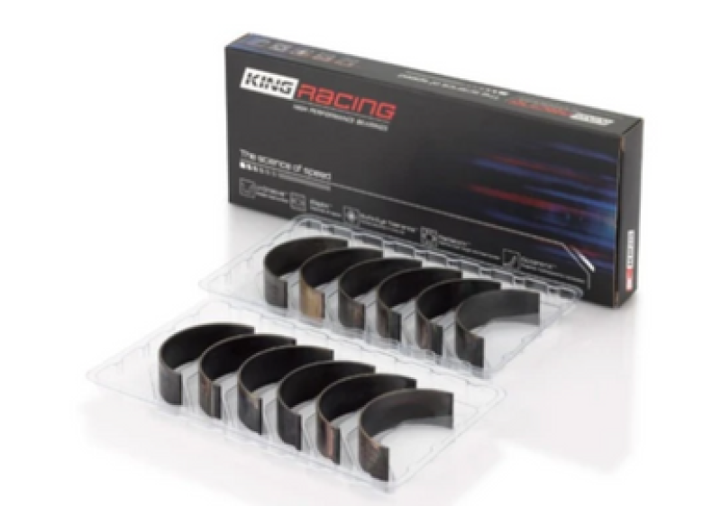 King Engine Bearings GM 262/302/327/350 (Size .010) Main Bearing Set-Bearings-Grocery Getter Performance