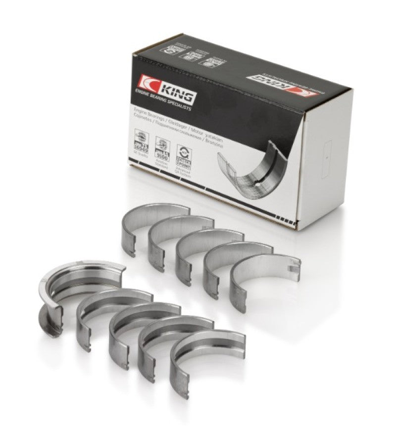 King Engine Bearings GM LS1/2/4/6 (Housing Bore +.010) (Size .020 Oversized) Main Bearing Set-Bearings-Grocery Getter Performance