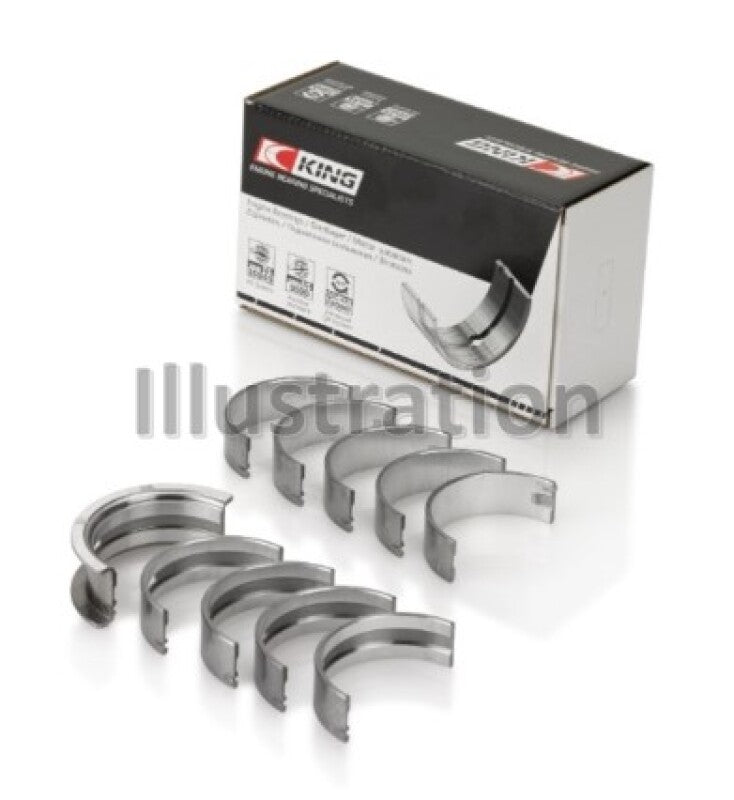 King Engine Bearings Mazda 626 F8 (Size +1.0mm) Main Bearing Set-Bearings-Grocery Getter Performance