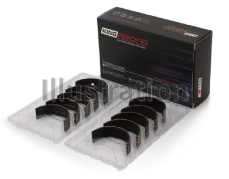 King Engine Bearings Toyota 4AGE/4AGZE 16V 1.6L (Size STDX) Performance Main Bearing Set-Bearings-Grocery Getter Performance